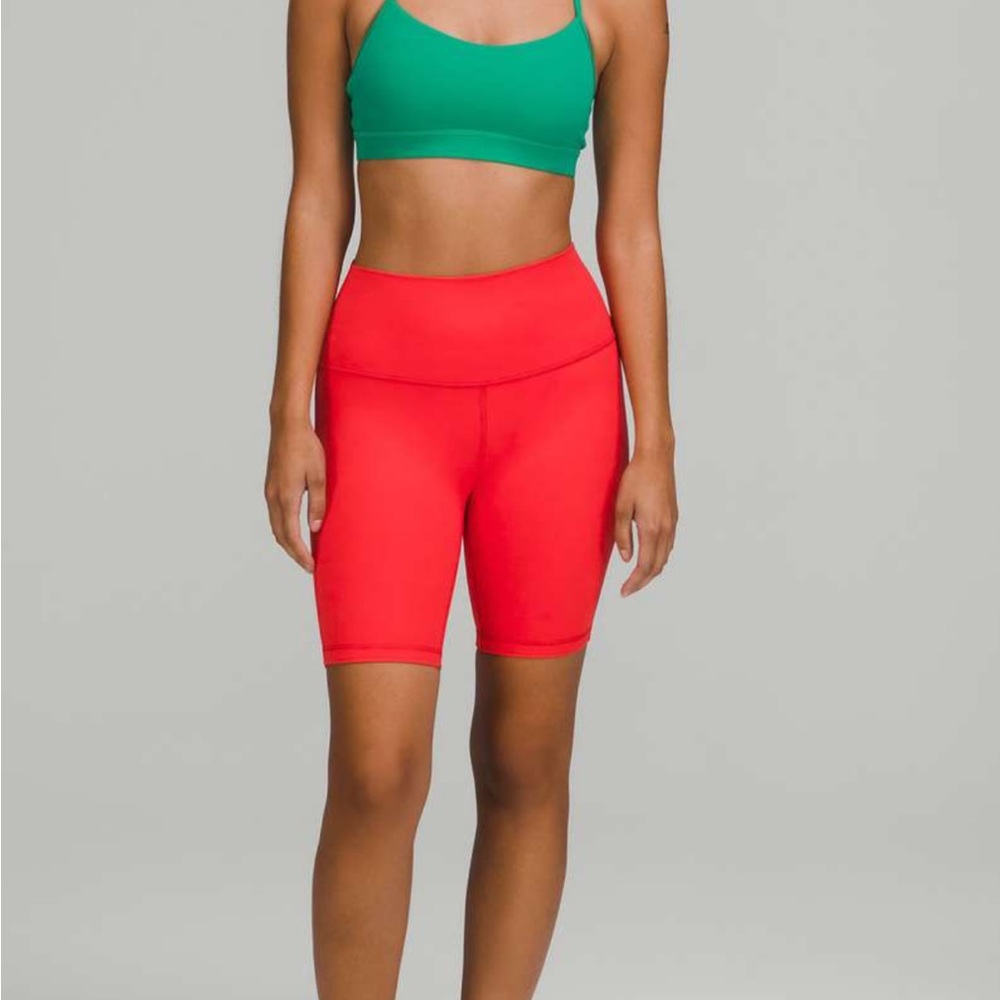 Lululemon Fire Red Align Shorts